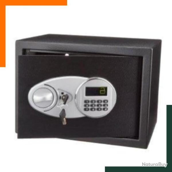 Coffre-fort pour arme de poing �lectronique ?24,89 x 35 x 24,89 cm - Avec 2 cl�s de secours