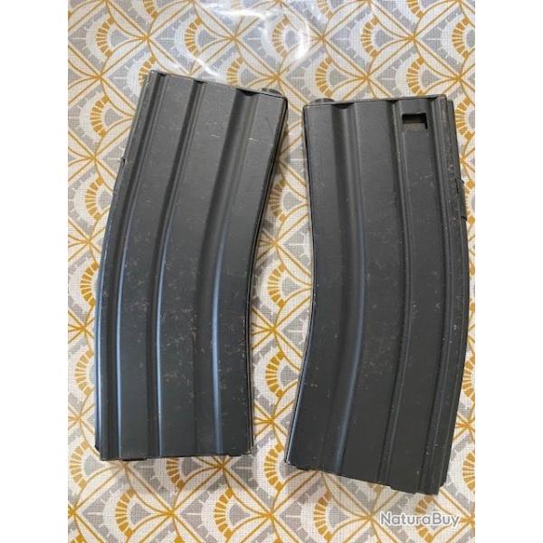 2 Chargeurs Air soft pour M4