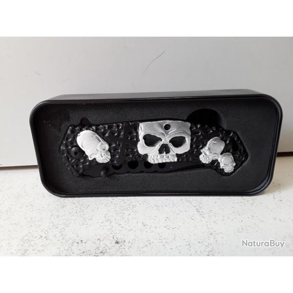 10512 COUTEAU CRANES 20CM + COFFRET M�TALLIQUE NEUF