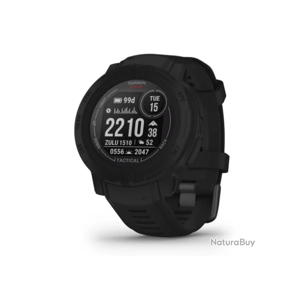Montre GPS Garmin Multi-Fonctions Instinct 2X - Tactical Noir