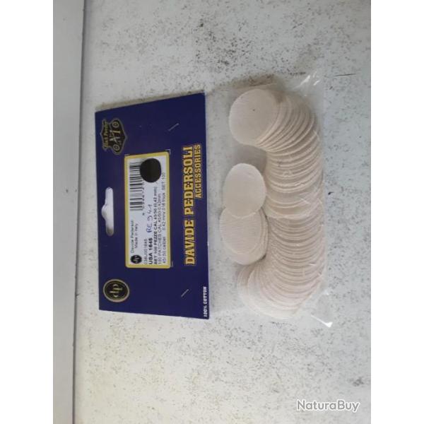 LOT DE 100 CALEPINS ROND EN COTON CAL 45 PN