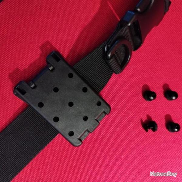 Kydex ,plaque de connexion , tuis couteau ou autre pour dito.