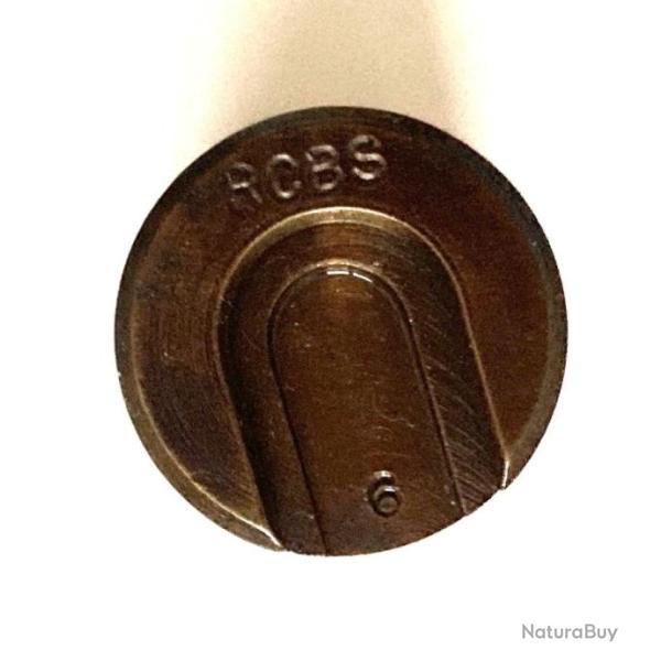 Shell Holder extender neuf num�ro 6 pour calibres 38 et 357.