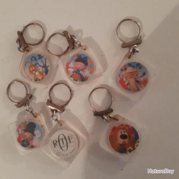 Lot portes cl�s " Le Man�ge Enchant� "