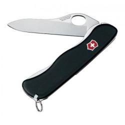 Couteau Suisse Victorinox - Sentinel Black lame lisse