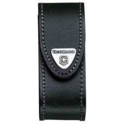 Etui cuir noir Victorinox 91mm 6 &agrave; 14 P 4.0520.3