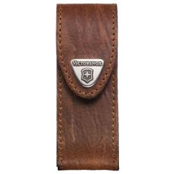 Etui cuir marron Victorinox 91mm 6 &agrave; 14 P 4.0543