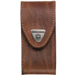 Etui cuir marron Victorinox 91mm 15 &agrave; 23 P 4.0545