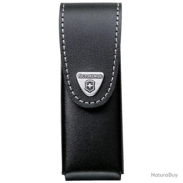 Etui cuir noir Victorinox 111mm � partir de 10 P 4.0524.3