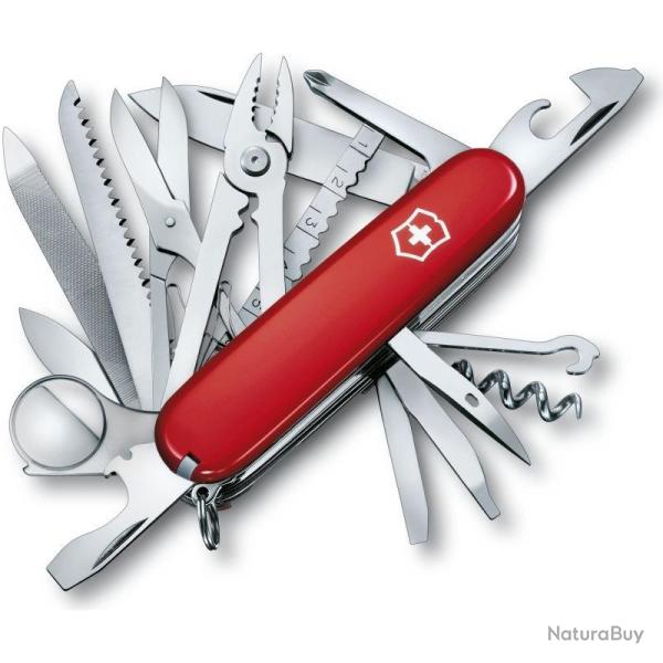Couteau suisse Victorinox Swisschamp rouge