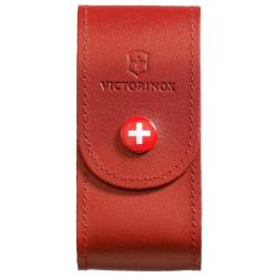 Etui cuir rouge Victorinox 91mm 15 &agrave; 23 P 4.0521.1
