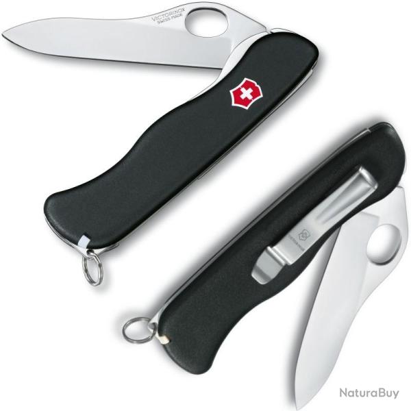 Couteau suisse Victorinox Sentinel One Hand Clip noir