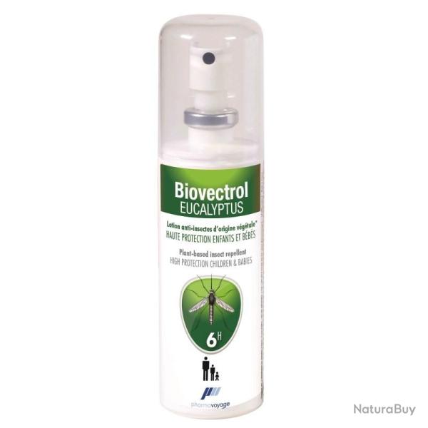 R�pulsif anti-insectes Biovectrol Eucalyptus 80 ml