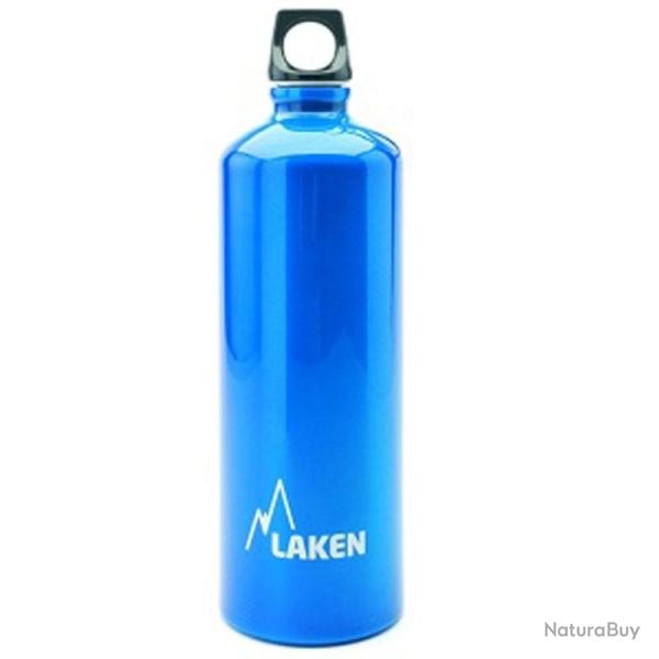 Gourde alu Laken Futura 1L bleue