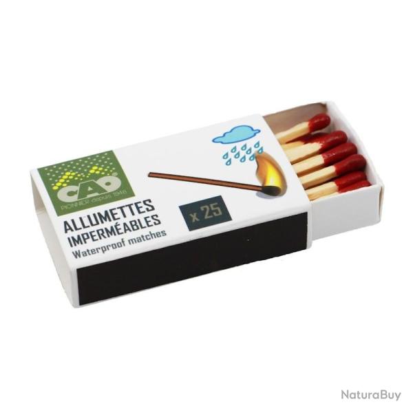 Allumettes imperm�ables CAO (lot de 4 boites)