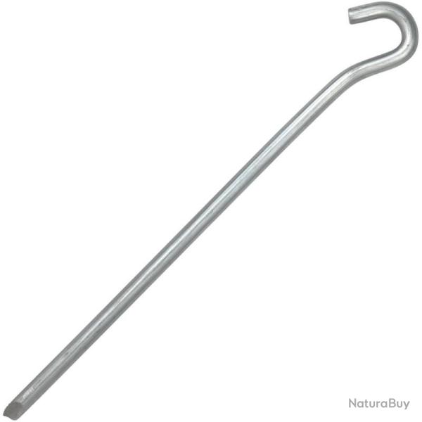 6 piquets de tente CAO acier 230mm 7mm�