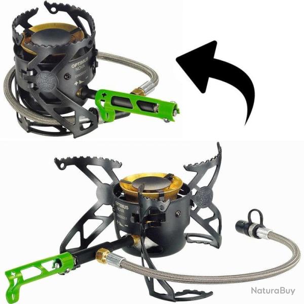 R�chaud multi-combustibles Optimus Nova