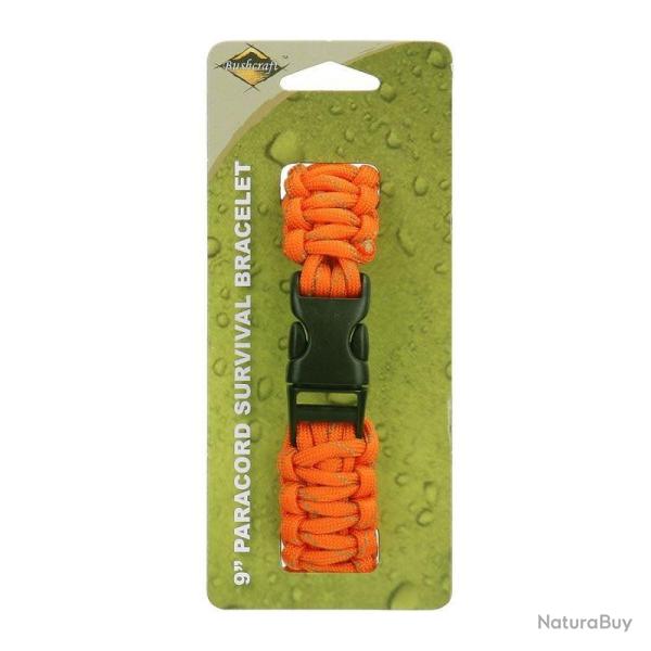 Bracelet paracorde BCB Paracord orange