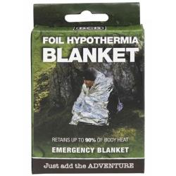 Poncho couverture de survie BCB Foil Hypothermia