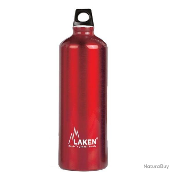 Gourde alu Laken Futura 1L rouge