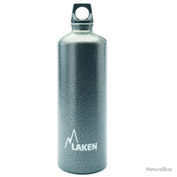 Gourde alu Laken Futura 1L granite