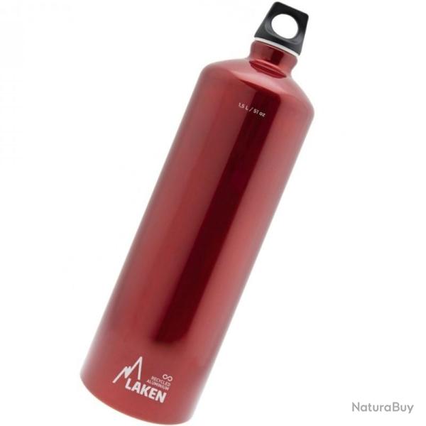 Gourde alu Laken Futura 1,5L rouge
