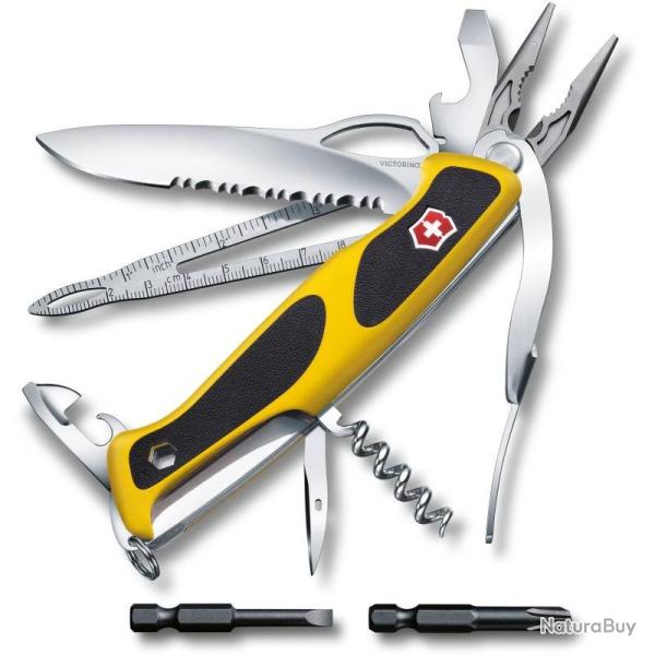 Couteau suisse Victorinox RangerGrip 174 Boatsman jaune