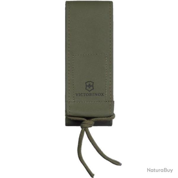 Etui cuir synth�tique vert Victorinox 130mm jusqu'� 10 P 4.0838.4