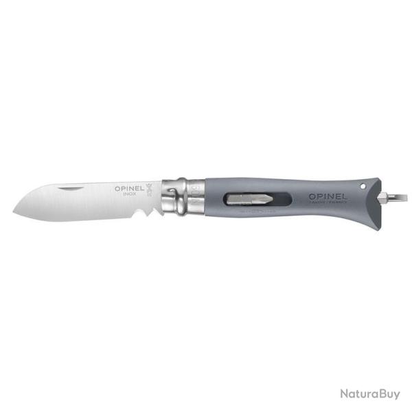 Couteau Opinel N�9 Bricolage gris