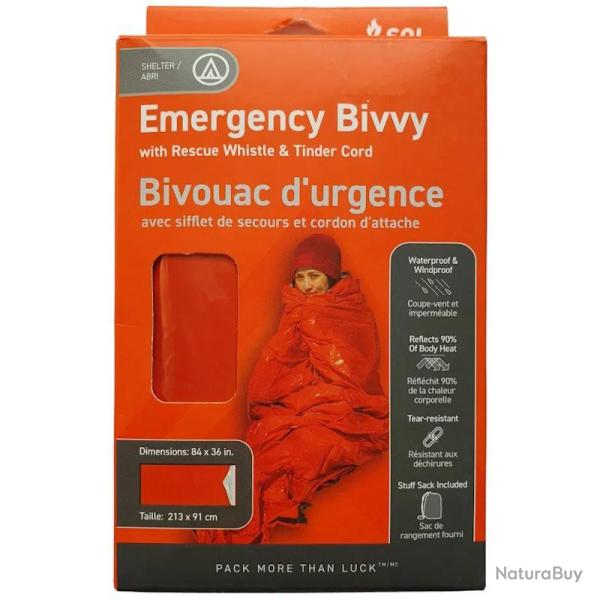 Couverture d'urgence SOL Emergency Blanket
