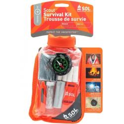 Trousse de survie &eacute;tanche SOL Scout Survival Kit