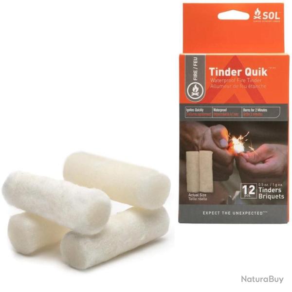 M�ches allume-feu SOL Tinder Quik