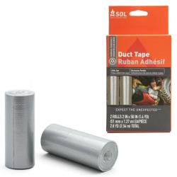 Ruban adh&eacute;sif en toile SOL Duct Tape gris (2,5 m)