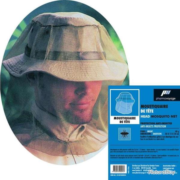Moustiquaire de t�te Pharmavoyage