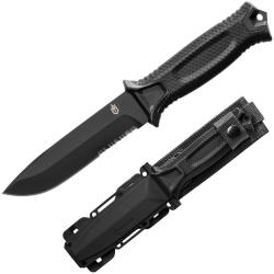 Couteau Gerber Strongarm Serrated noir