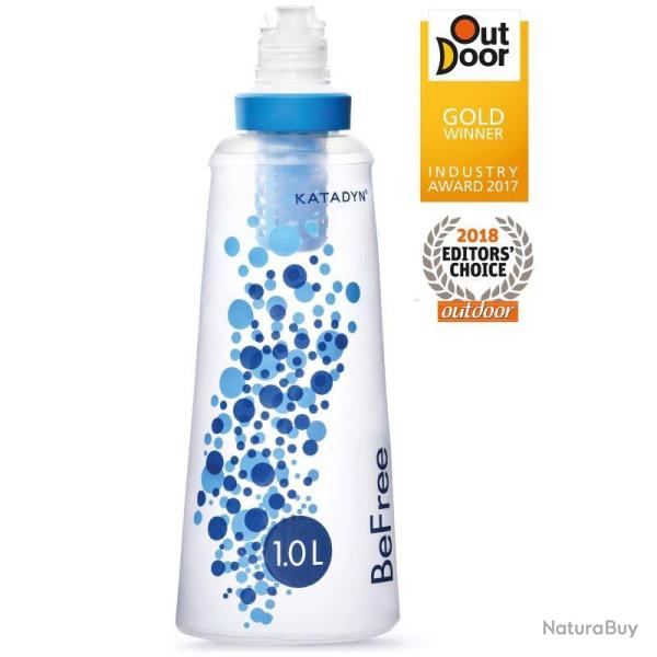 Gourde souple filtre � eau Katadyn BeFree 1L
