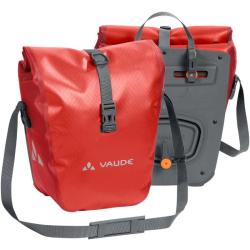 Sacoche avant v&eacute;lo Vaude Aqua Front rouge (lot de 2)
