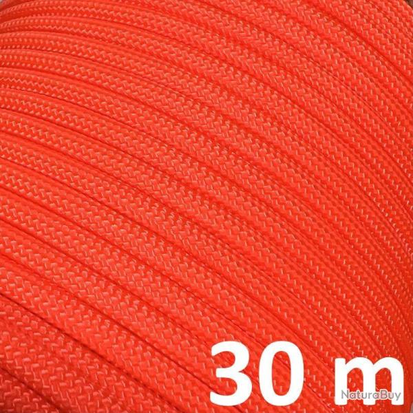 Paracorde 550 30 m�tres EDCX Nylon Paracord orange