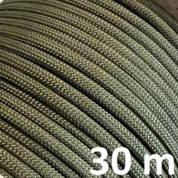 Paracorde 550 30 m&egrave;tres EDCX Nylon Paracord vert arm&eacute;e