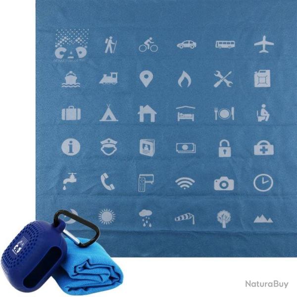 Serviette microfibre CAO Pictos