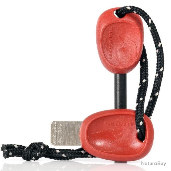 Pierre � feu Light My Fire Firesteel Bio Scout rouge