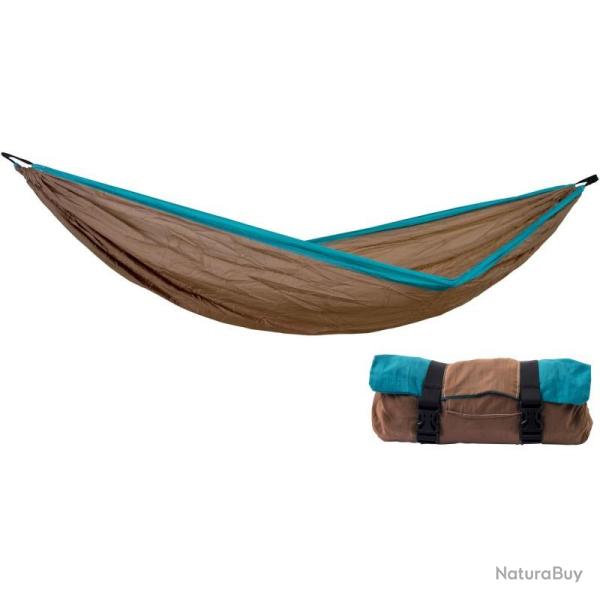 Hamac double Amazonas Silk Traveller XL marron