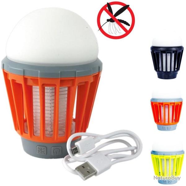 Lampe lanterne anti-insectes rechargeable USB CAO LED