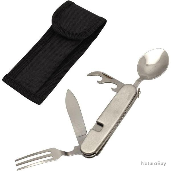 Couvert camping CAO Campeur inox