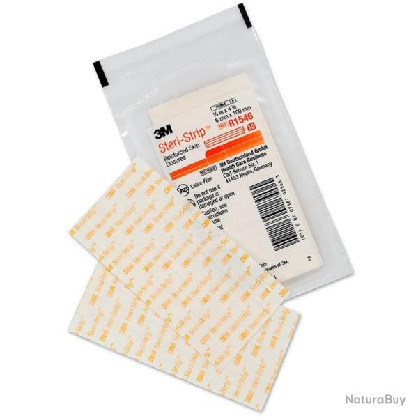 Bandes st�riles de suture cutan�e 3M Steri-Strip 6x100mm