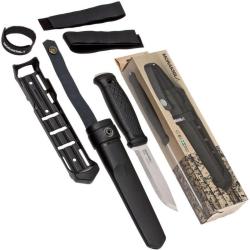 Couteau de survie Mora Garberg Multi-Mount noir