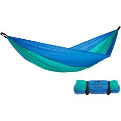 Hamac simple Amazonas Adventure Hammock bleu