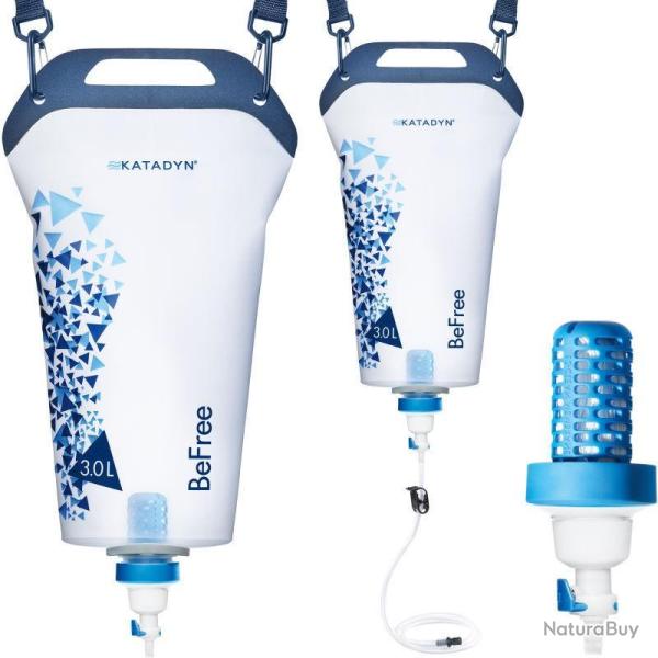 R�servoir et filtre Katadyn Gravity BeFree 3L