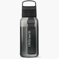 Gourde filtre &agrave; eau Lifestraw Go Series 1L noire