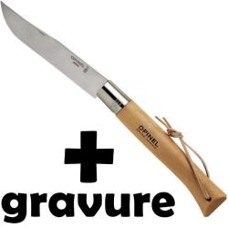 Couteau Opinel g&eacute;ant N&deg;13 inox avec gravure